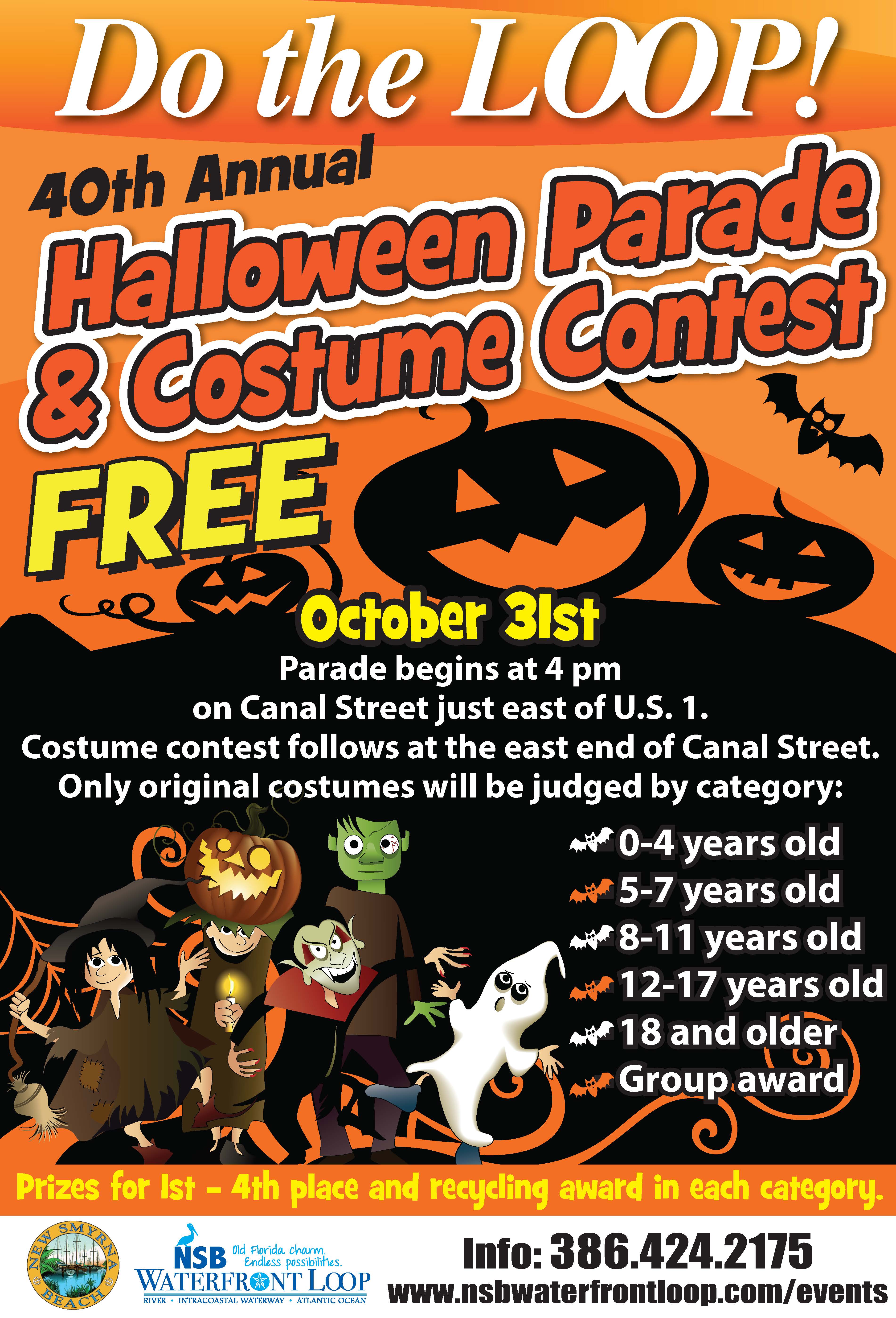 Calendar • 40th Annual Halloween Parade and Costume Contest